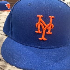 New Era  New York Mets  Royal Blue and Bright Orange Cap